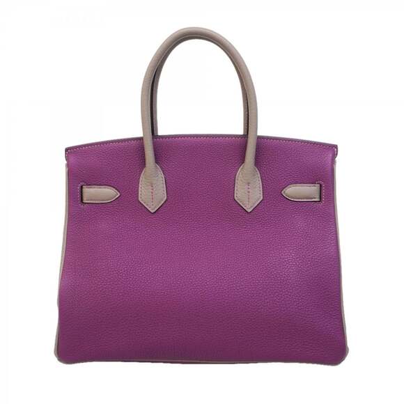 Hermes Hermès Birkin 30 Togo Anemone Asphalt Handbag with Z Stamp, SPO Women's - Picture 13 of 13